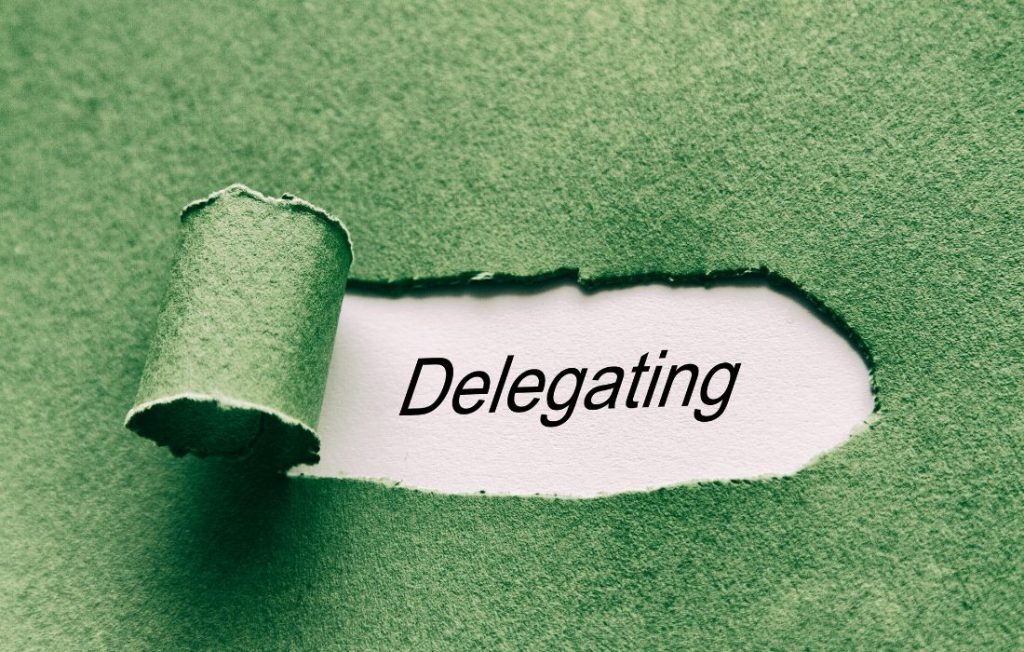 Delegating Top Priority
