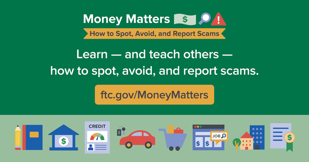 How to spot, avoid, and report scams