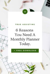 6 Reasons You Need A Planner 