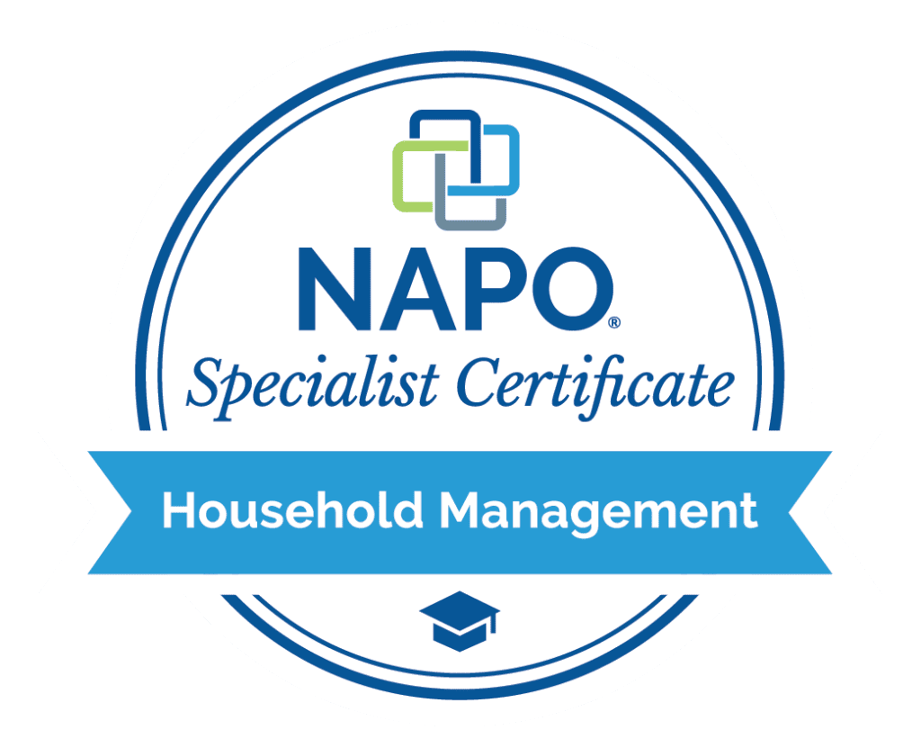 NAPO Specialist Certificate Household Management Badge