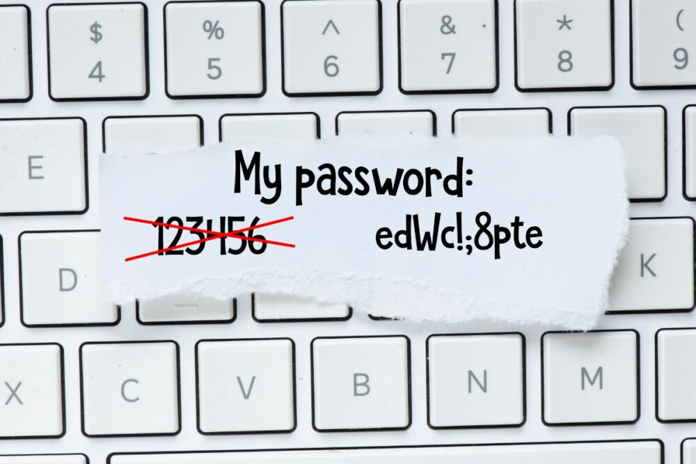 family cybersecurity and password protection