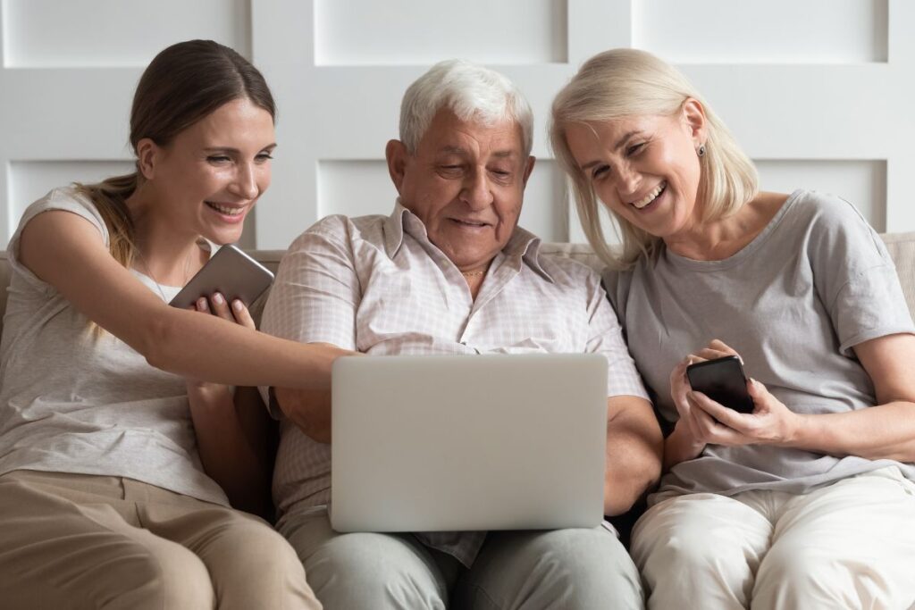 Talking to aging parents about money scams and online accounts